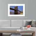 Landscape Wall Art Decor,Brooklyn Bridge with Sunset ,Framed and Stretched,Ready to Hang on Wall